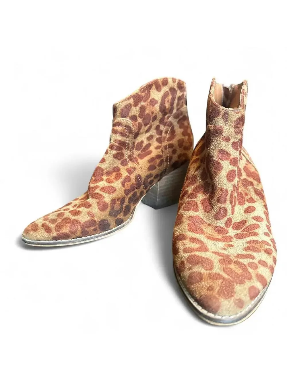 Yeehaw Chic Cheetah Booties - Size 8.5